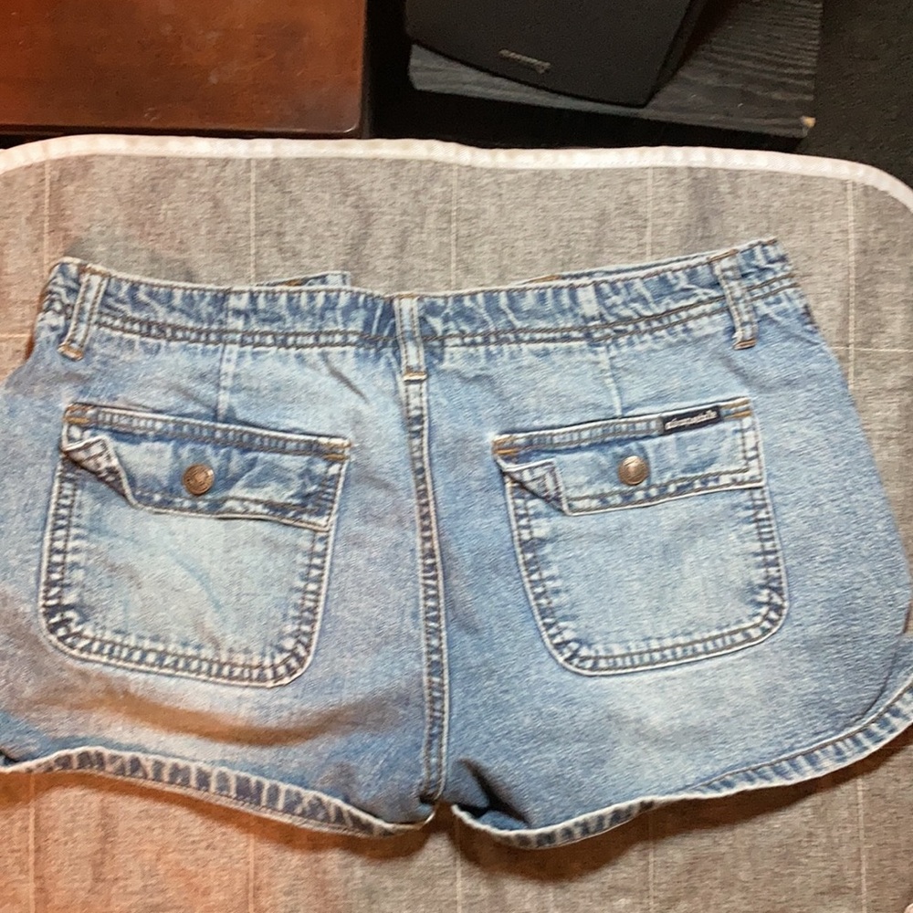Aeropostale Blue Jean Shorts Size 5/6‎ - Picture 6 of 7